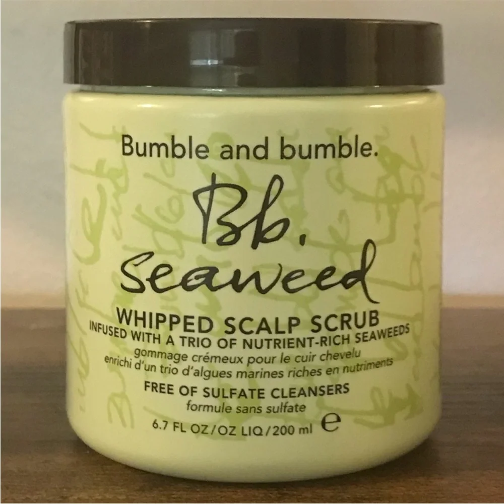 Bumble and bumble Seaweed Nourishing Whipped Scalp Scrub, 6.7 fl oz / 200 ml
